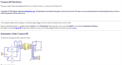 Desktop Screenshot of c85.ticalc.org